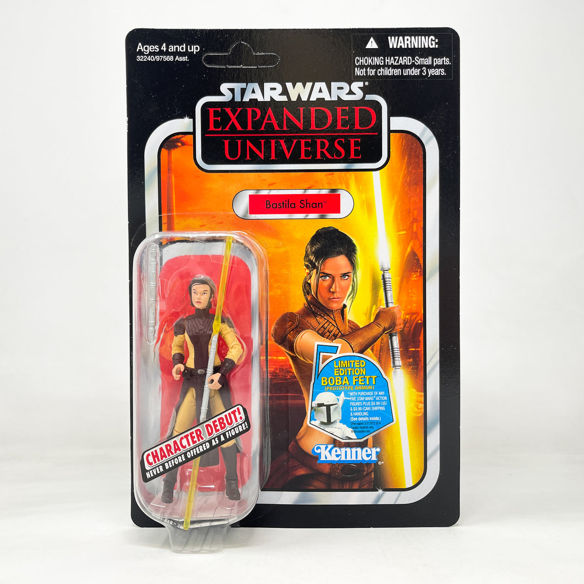 VC069 Bastila Shan (KOTOR) - Unpunched Card - The Vintage Collection Hasbro Star Wars