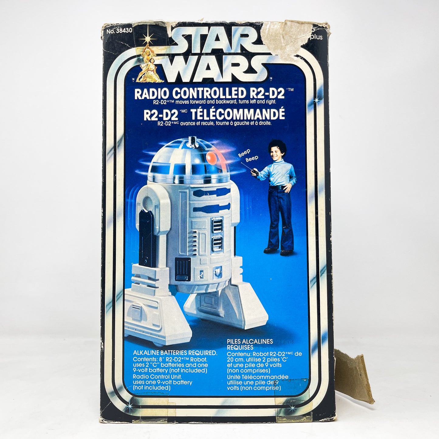 Radio Controlled R2-D2 - Complete in Canadian Box - Vintage Kenner (1978)