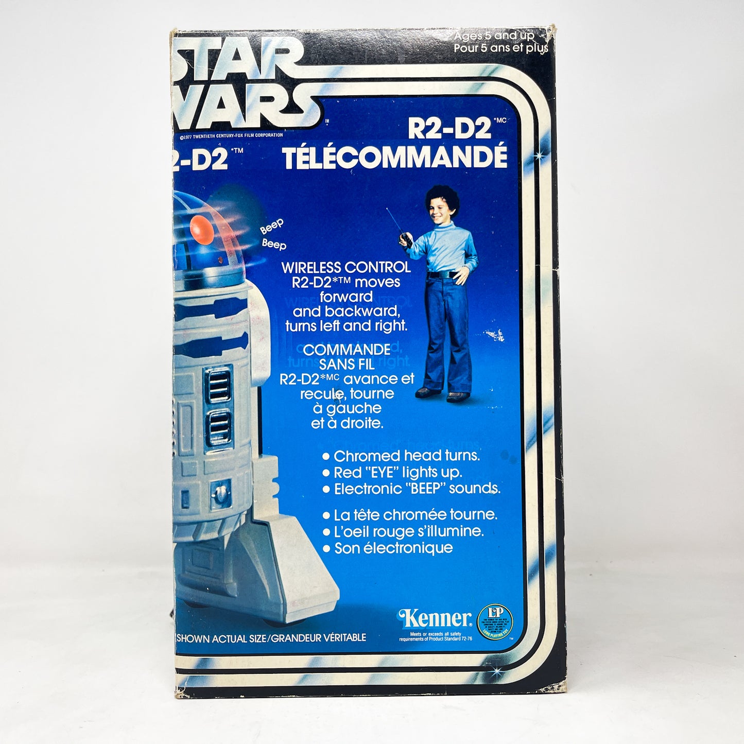 Radio Controlled R2-D2 - Complete in Canadian Box - Vintage Kenner (1978)