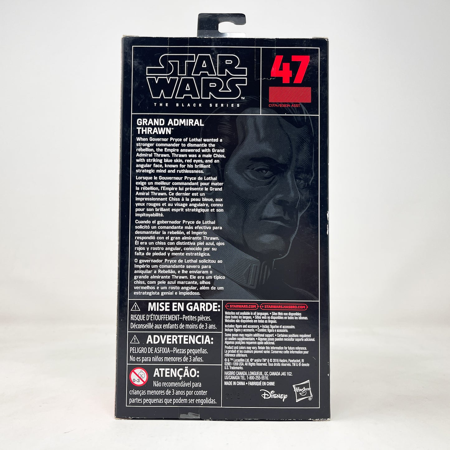 Grand Admiral Thrawn #47 - Hasbro Black Series (2017)