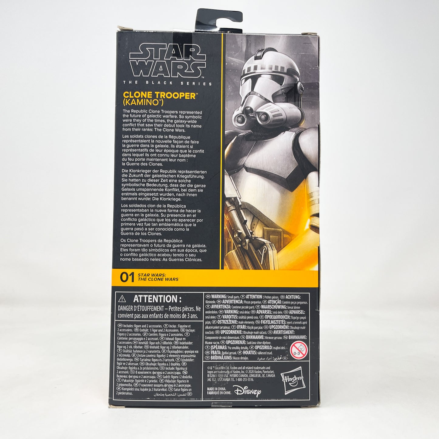 Clone Trooper (Kamino) CW 01 - Hasbro Black Series (2020)
