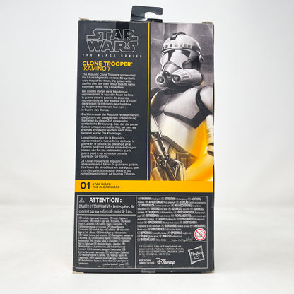 Clone Trooper (Kamino) CW 01 - Hasbro Black Series (2020)