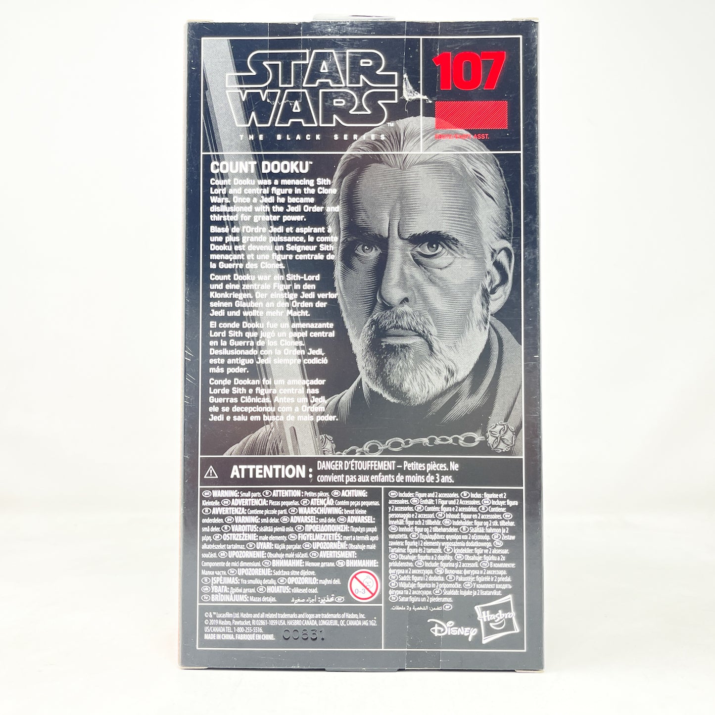Count Dooku #107 - Hasbro Black Series (2020)