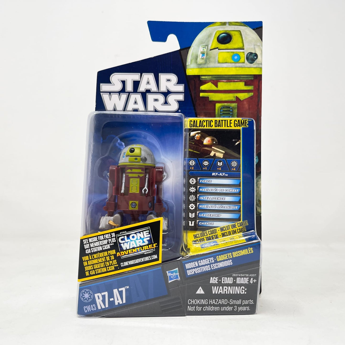 R7-A7 CW43 - Hasbro Clone Wars 2010