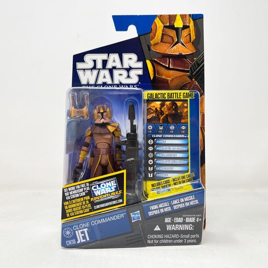 Clone Commander Jet CW38 - Hasbro Clone Wars 2010