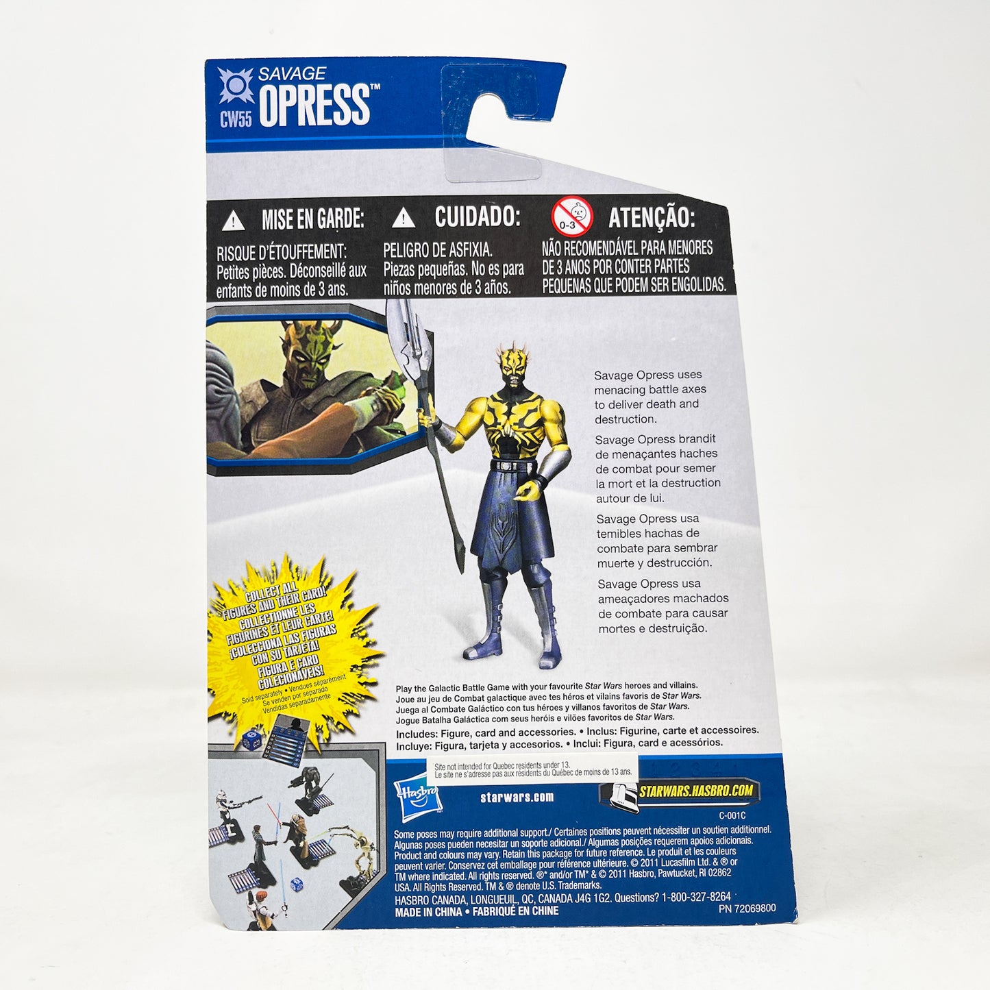 Savage Opress CW55 (Nightbrother) – Hasbro Star Wars The Clone Wars