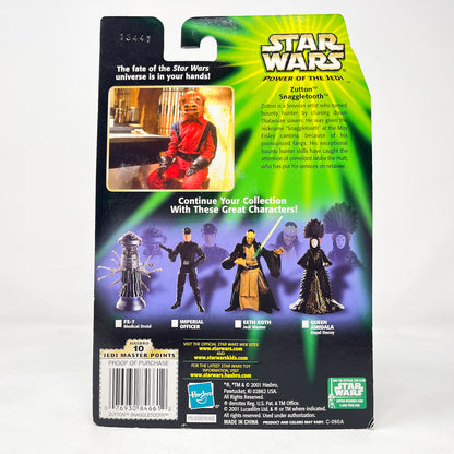Zutton (Snaggletooth) - Hasbro Power of the Jedi POTJ (2001)