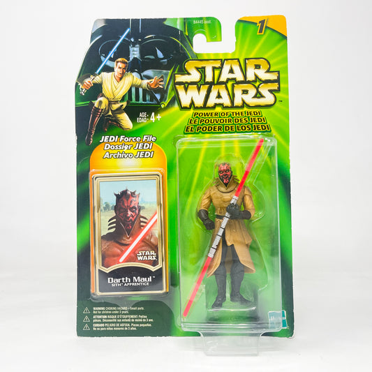 Darth Maul (Sith Apprentice) - Hasbro Power of the Jedi POTJ (2001)