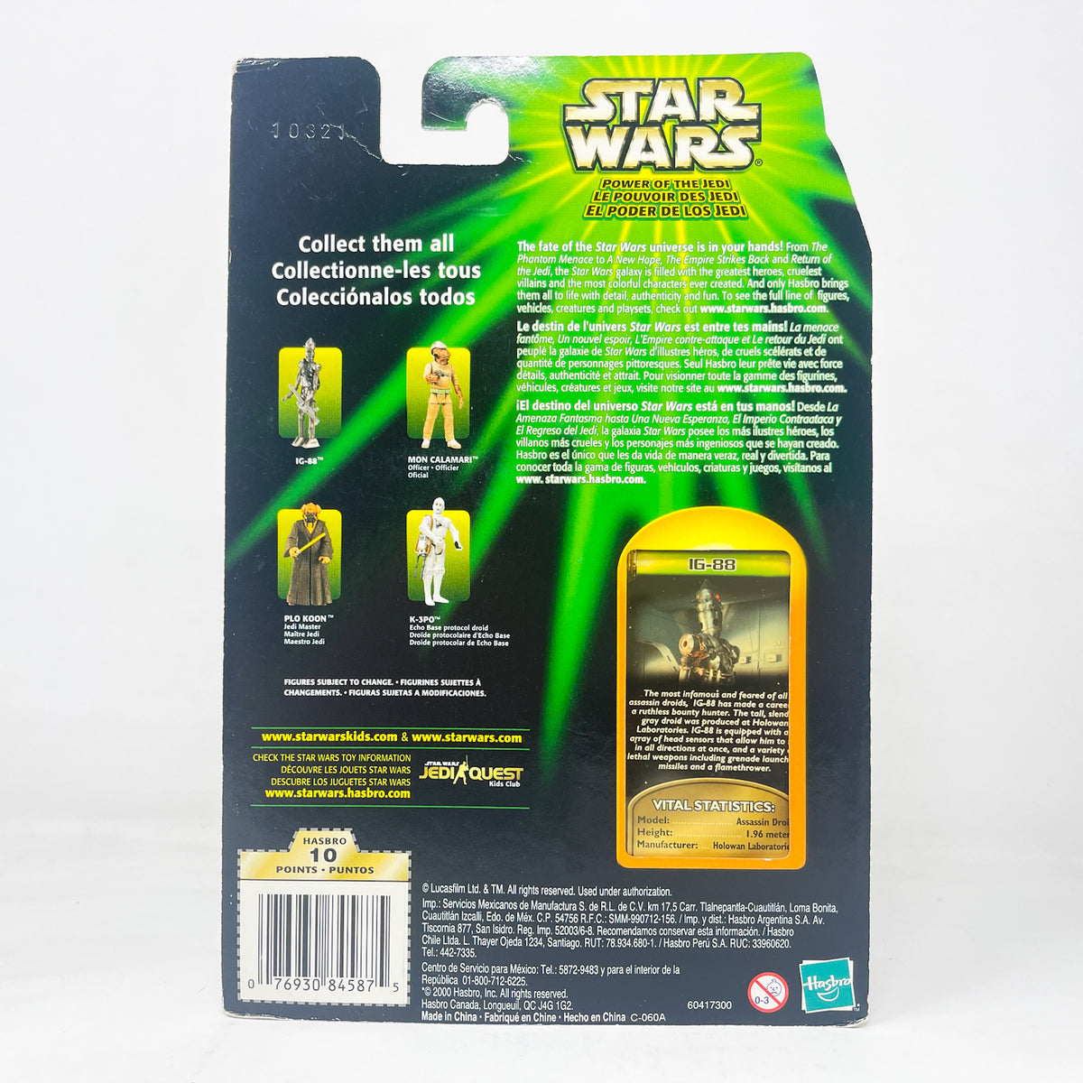 IG-88 (Bounty Hunter) - Hasbro Power of the Jedi POTJ (2000)