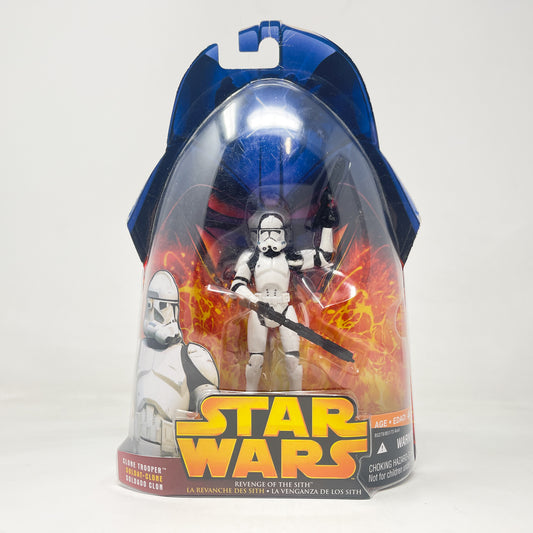 Clone Trooper (White) #06 - Hasbro ROTS 2005