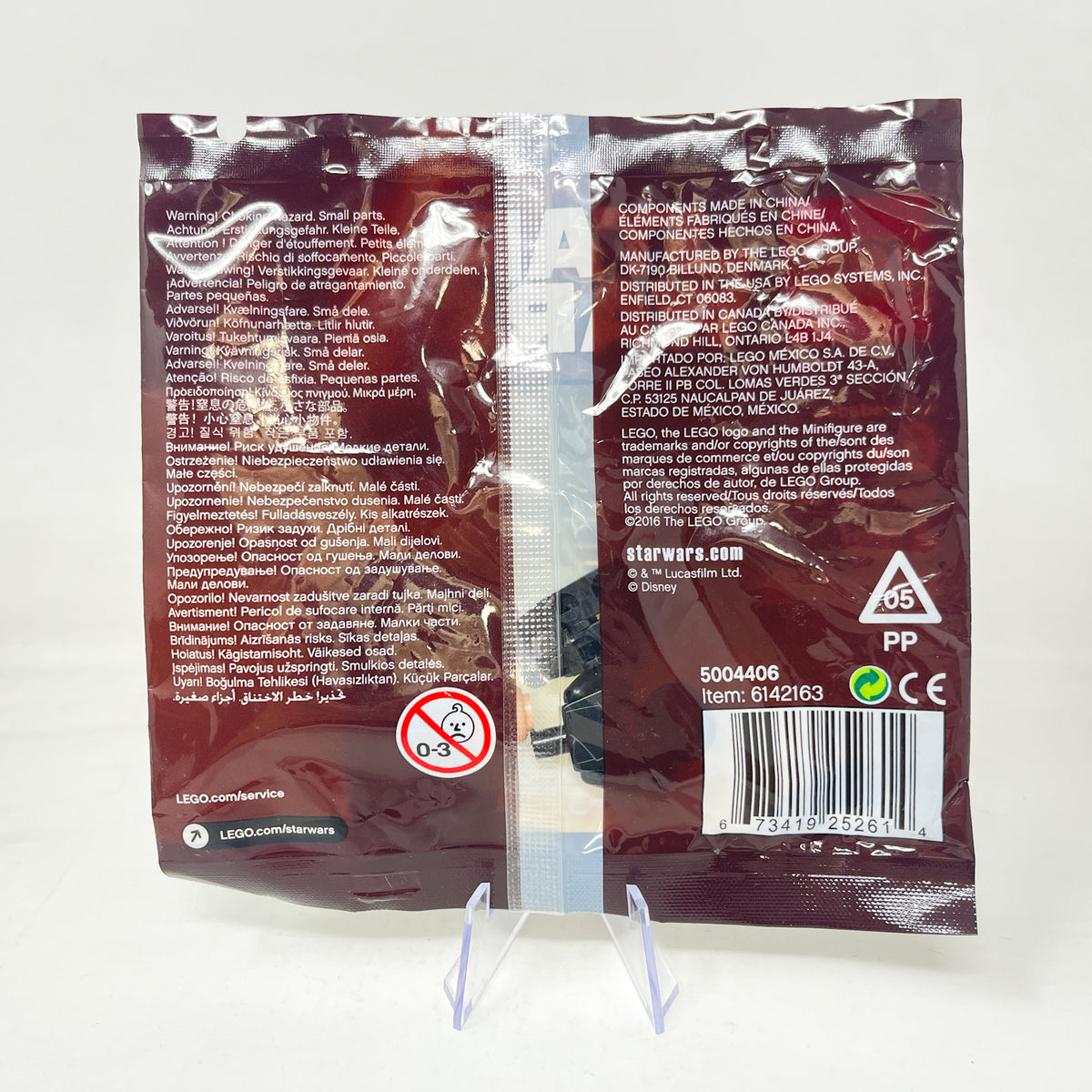 First Order General Polybag - Star Wars Lego Minifigure (Copy)