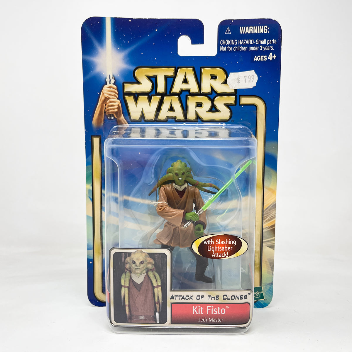 Kit Fisto (Jedi Master) #02-05 - Hasbro SAGA Series 3.75"
