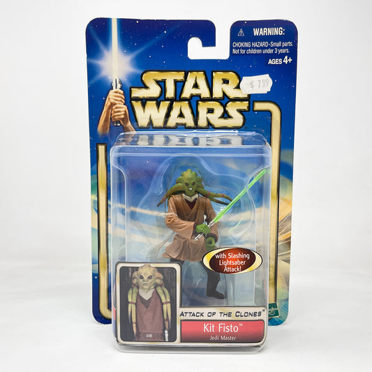 Kit Fisto (Jedi Master) #02-05 - Hasbro SAGA Series 3.75"