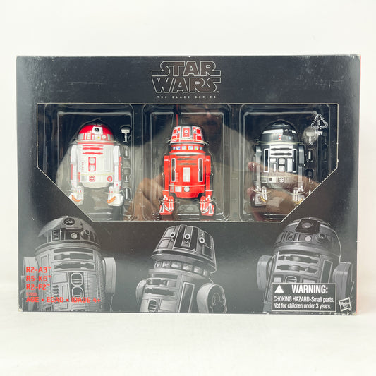 Astromech Droid 3 Pack - TRU Exclusive - Hasbro Black Series (2016)