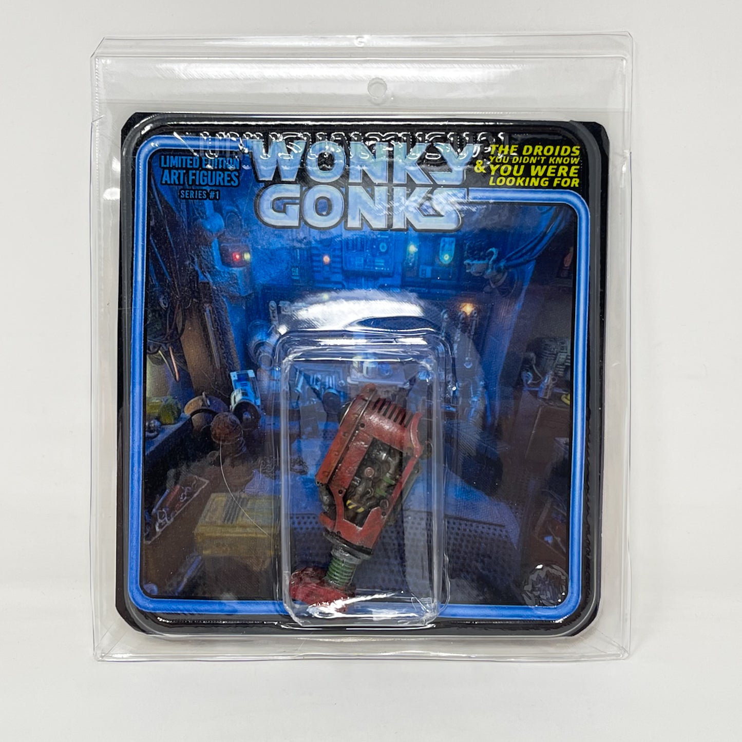 Custom Figure – Wonky Gonks R3D-I "Red Eye" 3.75" Action Figure Star Wars