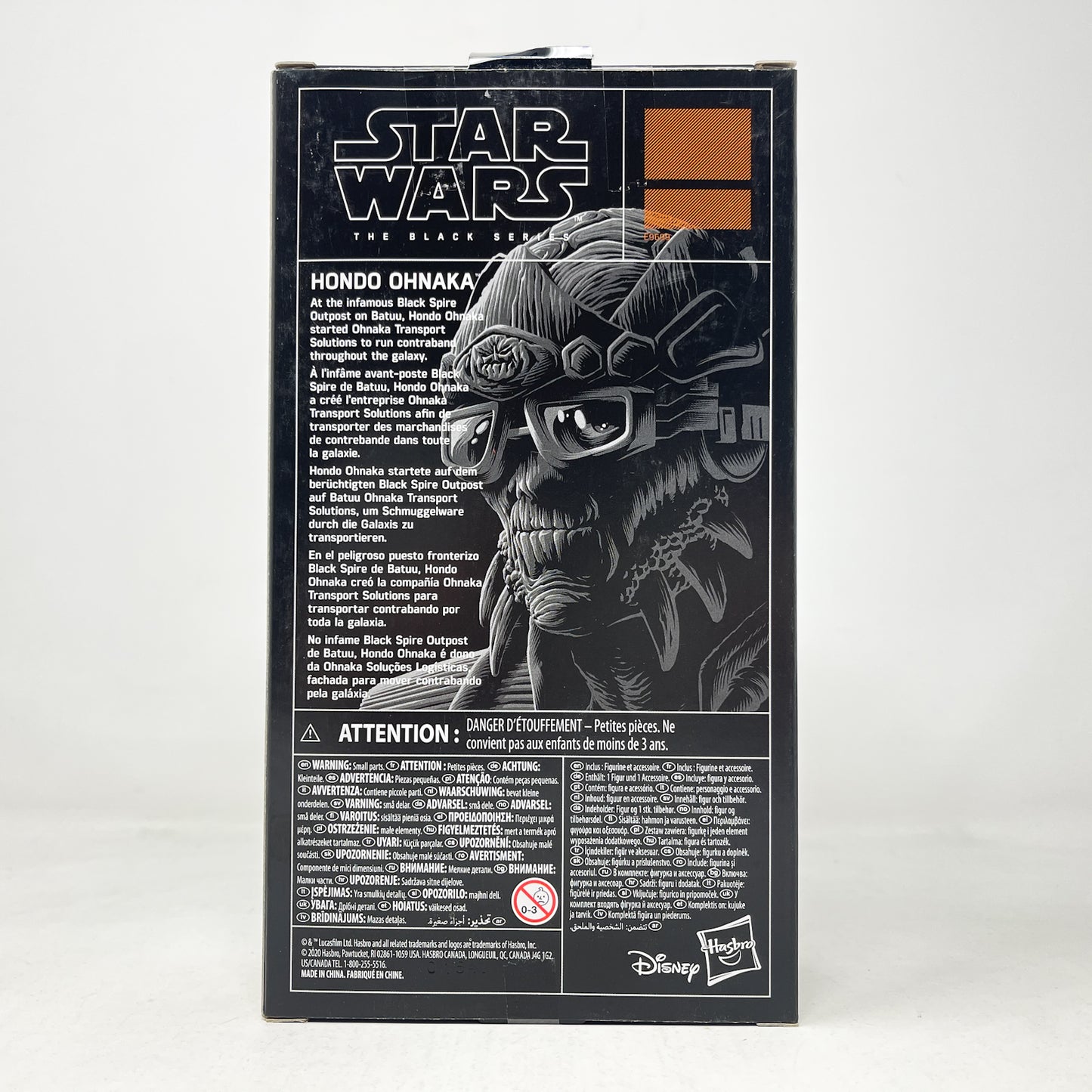 Hondo Ohnaka (Galaxy's Edge) - Hasbro Black Series (2020)