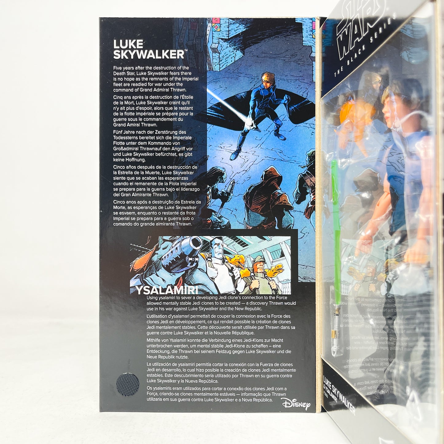 Luke Skywalker & Ysalamiri (Comic) - 50th Anniversary - Hasbro Black Series (2021)