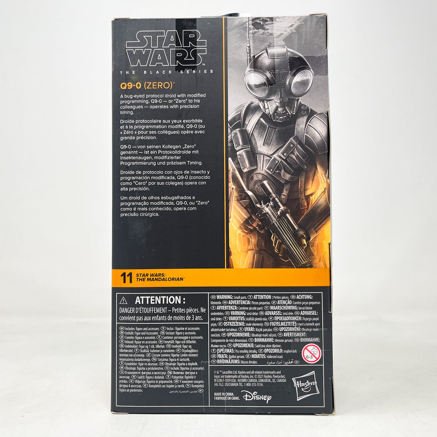 Q9-0 (Zero) MAN 11 - Hasbro Black Series (2021)