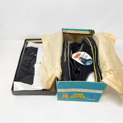Vintage Clarks Star Wars Non-Toy Clarks Darth Vader Shoes in Canadian Box