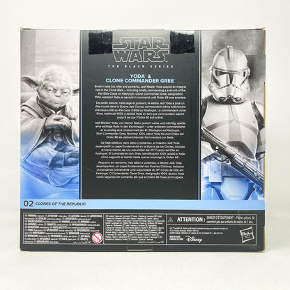 Yoda & Clone Commander Gree Clones of the Republic #02 – Hasbro Black Series (2024)