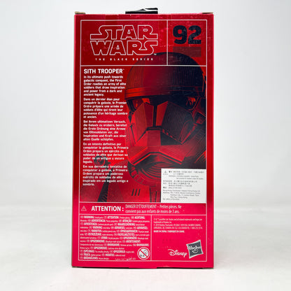 Sith Trooper Carbonized #92 – Hasbro Black Series (2019)