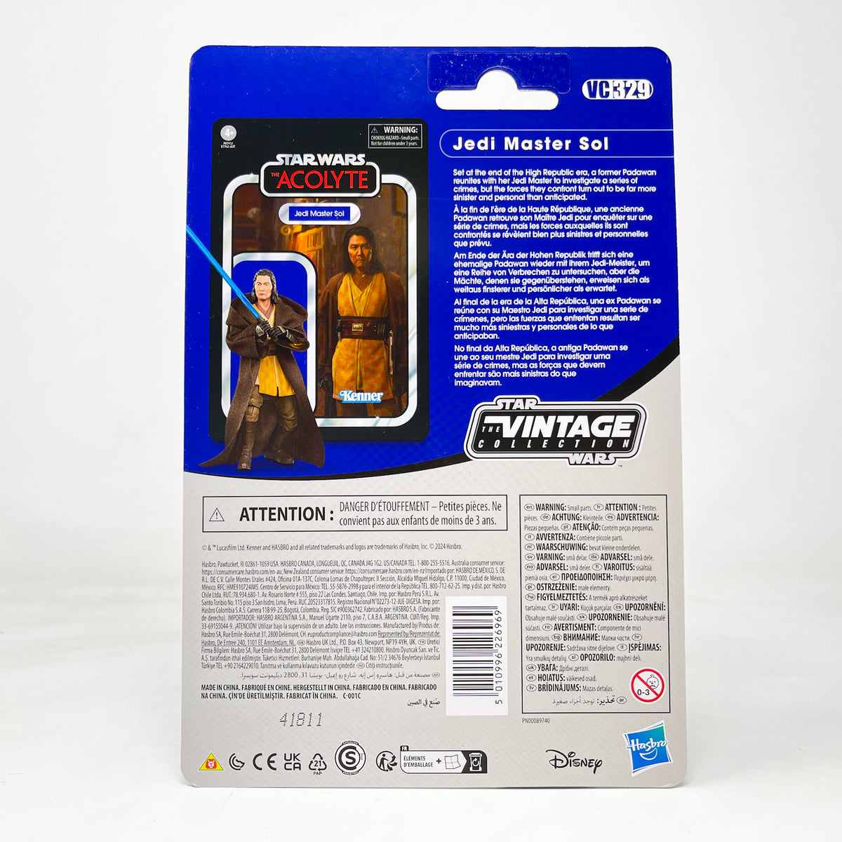 VC329 Jedi Master Sol Acolyte - The Vintage Collection Hasbro Star Wars