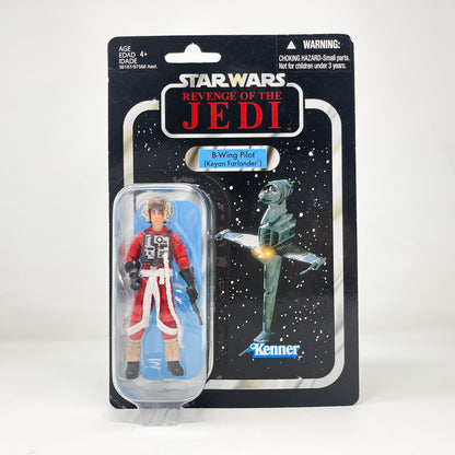VC063 B-Wing Pilot (Keyan Farlander) Canadian Revenge Cardback 2011 - The Vintage Collection Hasbro Star Wars