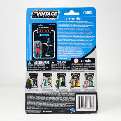 VC063 B-Wing Pilot (Keyan Farlander) Canadian Revenge Cardback 2011 - The Vintage Collection Hasbro Star Wars