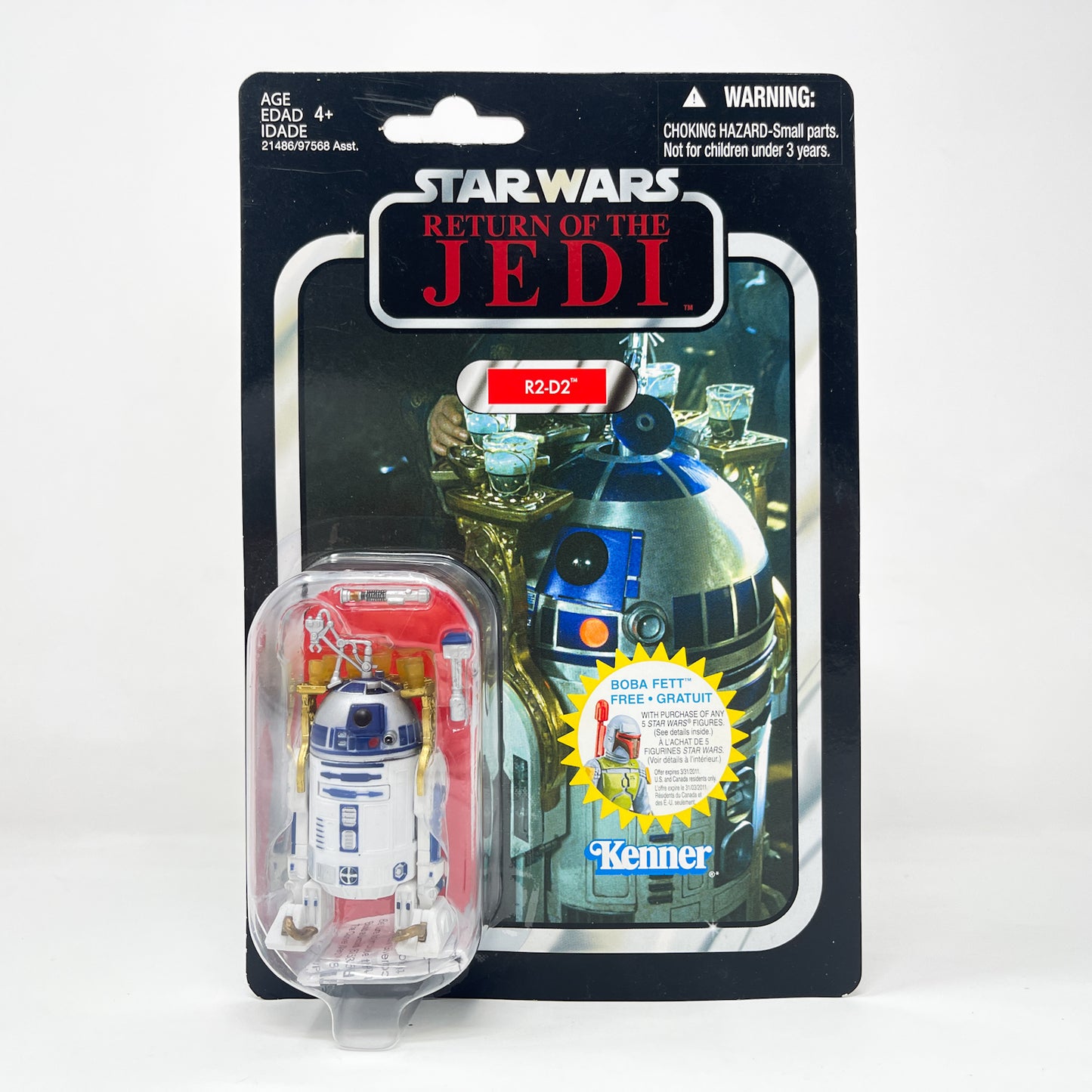 VC025 R2-D2 -Canadian Cardback - Hasbro Vintage Collection