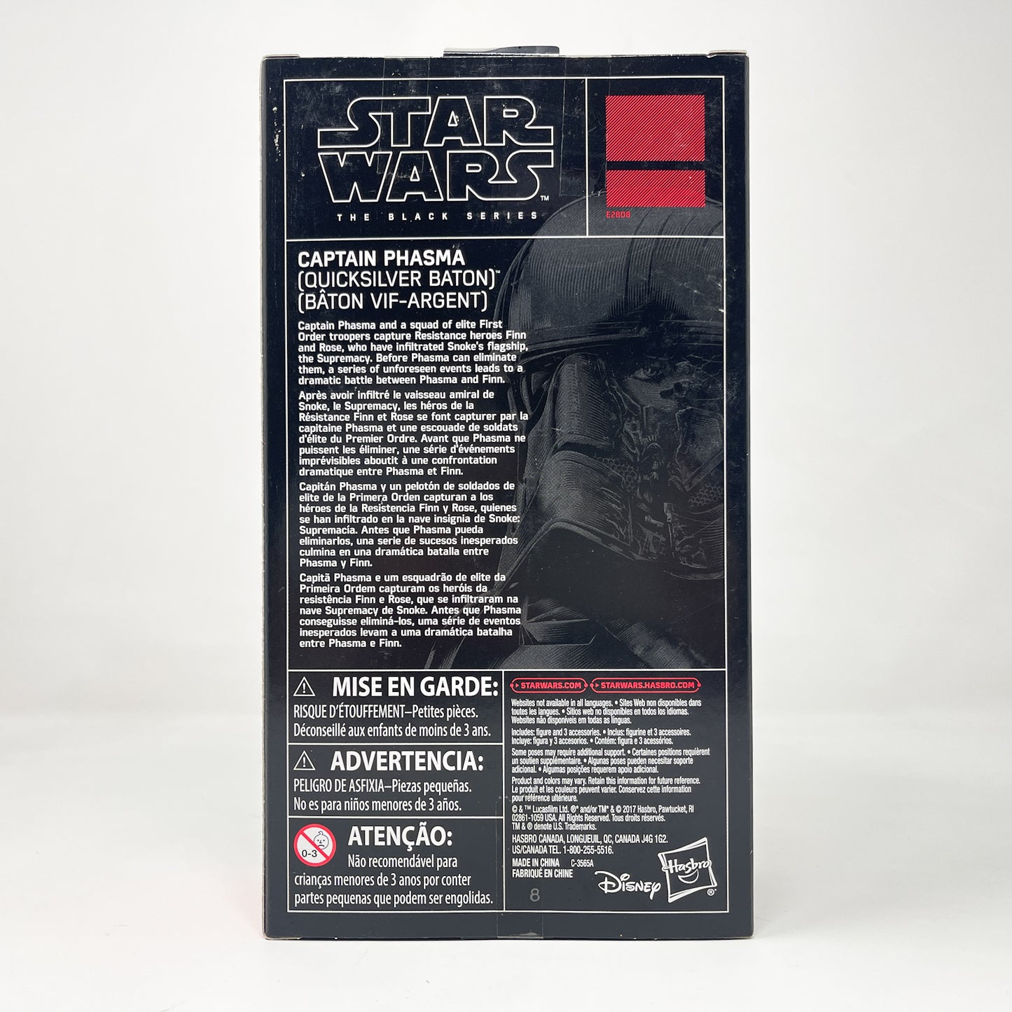 Captain Phasma (Quicksilver Baton) - Hasbro Black Series (2018)