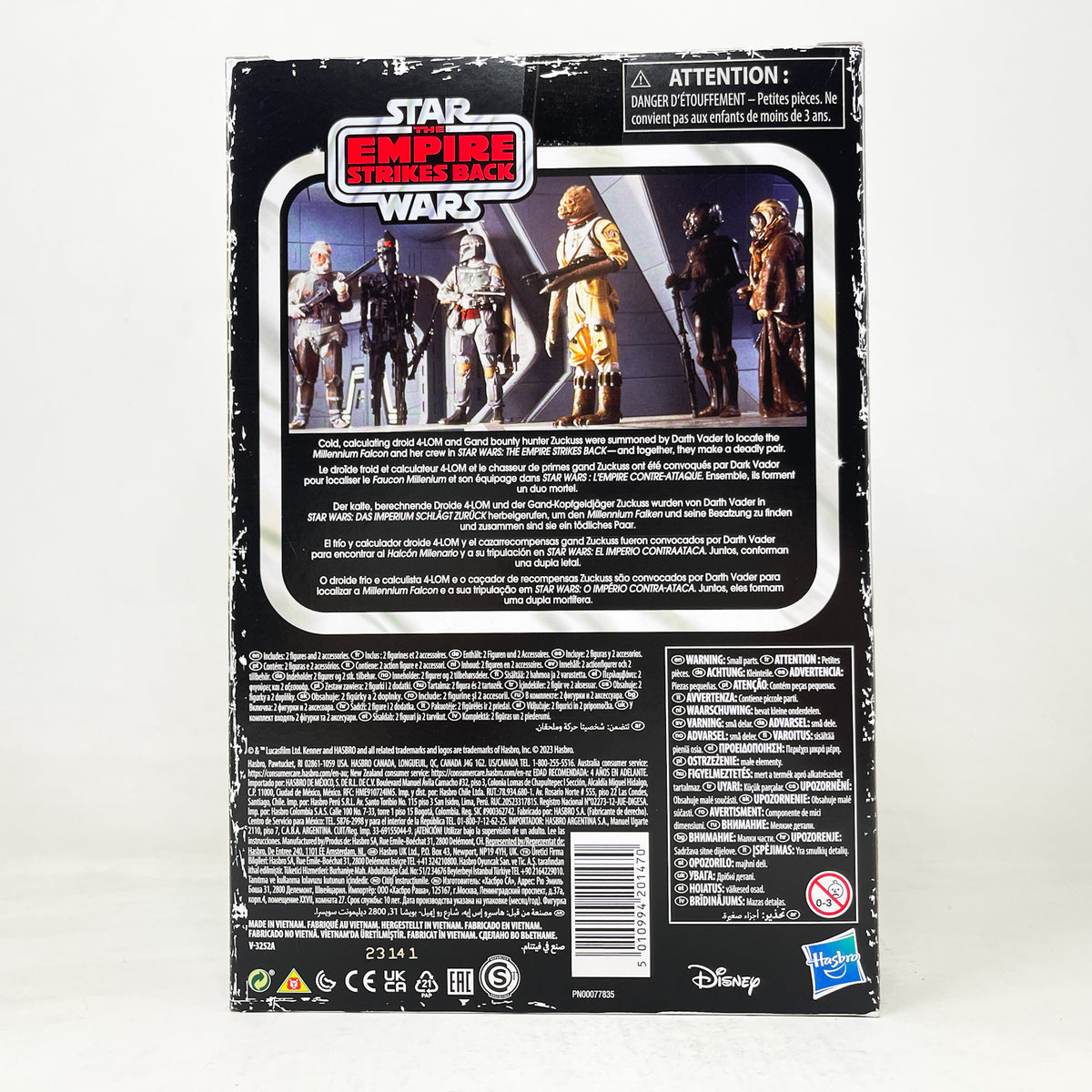 Zuckuss & 4-LOM Bounty Hunters 2-Pack – Hasbro Star Wars Retro Collection