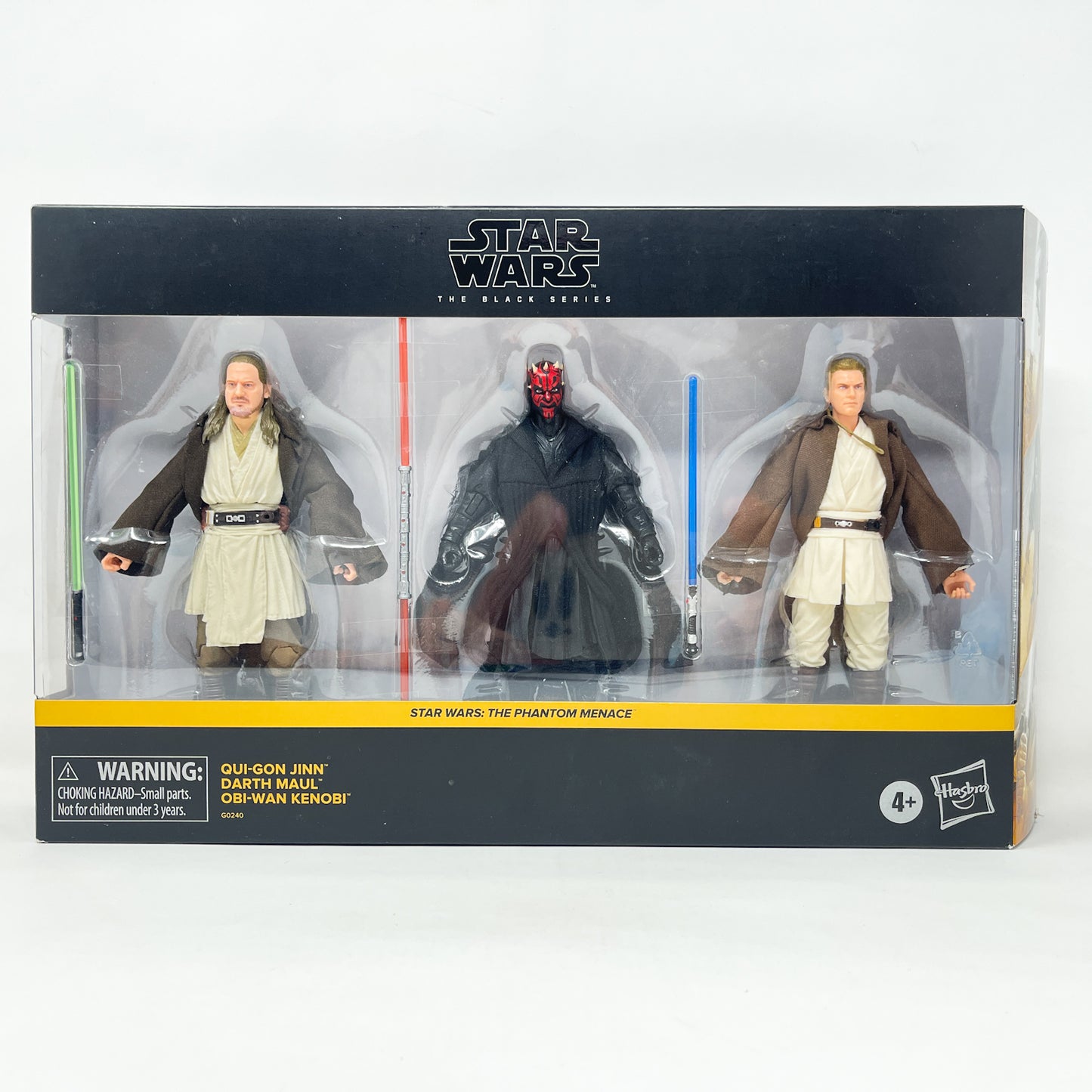 Qui-Gon, Darth Maul & Obi-Wan Kenobi Duel of the Fates 3-Pack – Hasbro Black Series (2024)