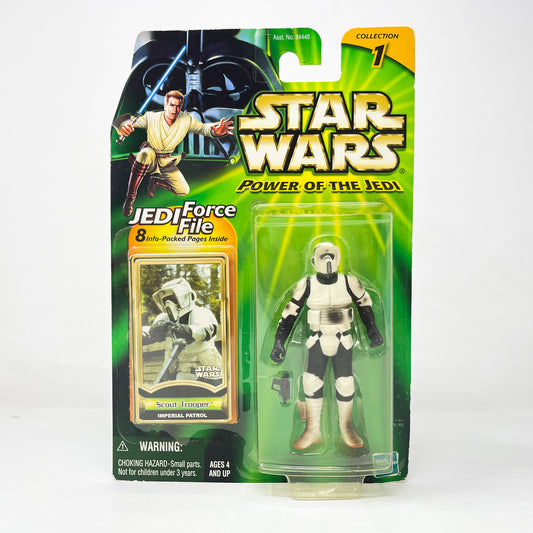 Scout Trooper (Imperial Patrol) - Hasbro Power of the Jedi POTJ (2000)