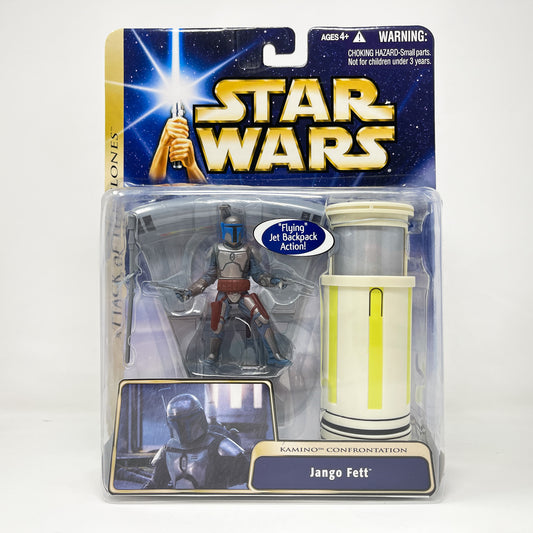 Jango Fett (Kamino Confrontation) - AOTC (2004) - Hasbro SAGA Ultra Figure MOC