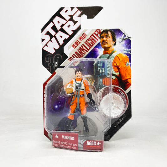 Rebel Pilot Biggs Darklighter #14 - Hasbro 30th Anniversary Collection 3.75"