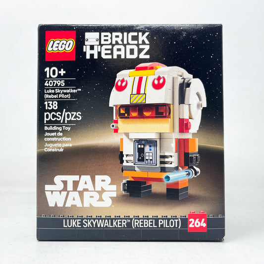 Lego 40795 Luke Skywalker (Rebel Pilot) BrickHeadz- Sealed (2025)