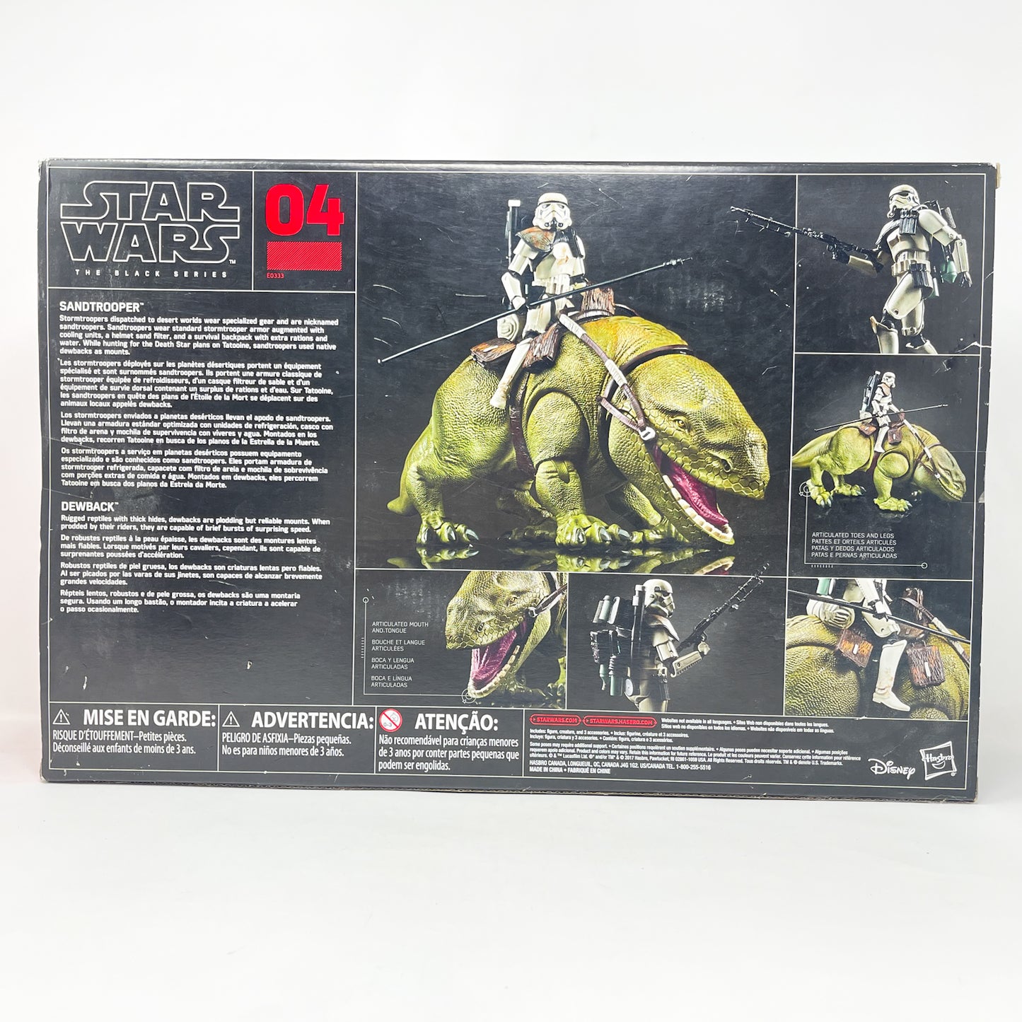 Dewback and Sandtrooper – Hasbro Black Series (2018)