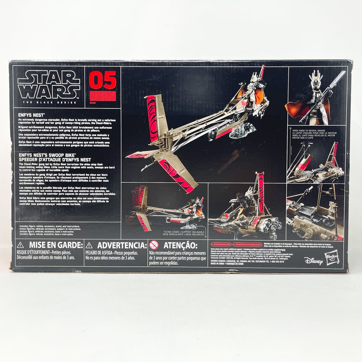 Enfys Nest's Swoop Bike with Enfys Nest – Hasbro Black Series (2018)