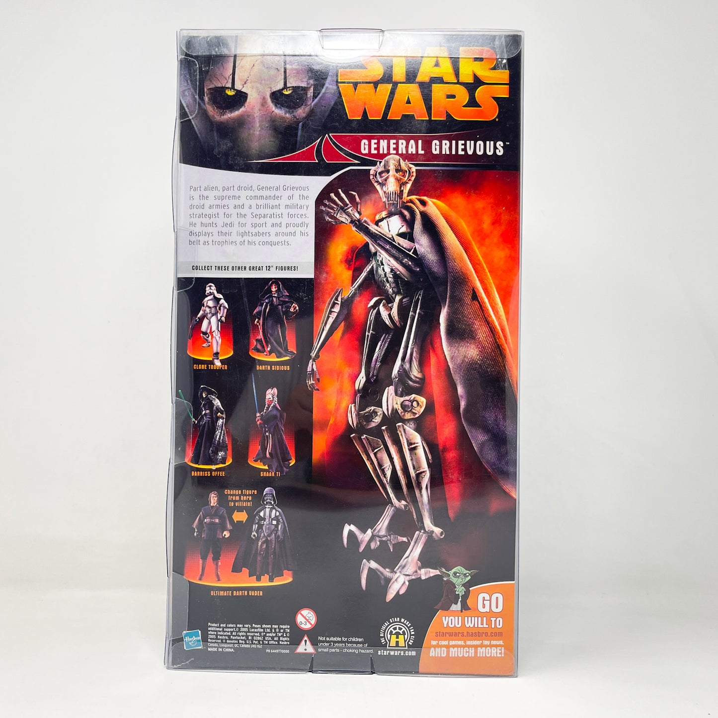 General Grievous 12" Figure – Hasbro Star Wars Revenge of the Sith (2005)