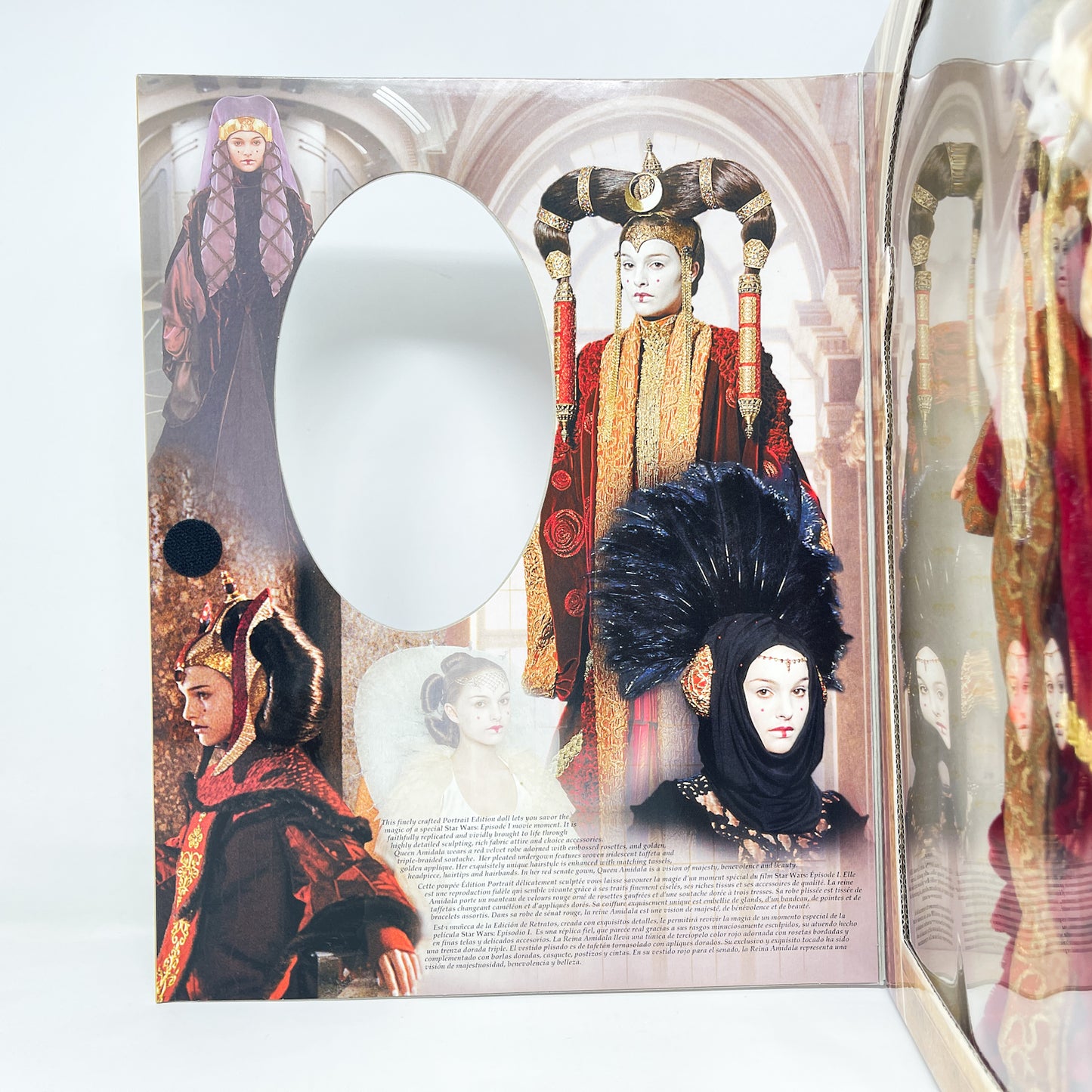 Queen Amidala Red Senate Gown Portrait Edition 12 inch – Hasbro Episode I (1999)