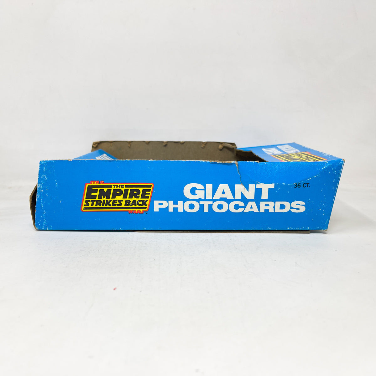 Topps Empire Strikes Back Giant Photo Cards Display Box (1980)