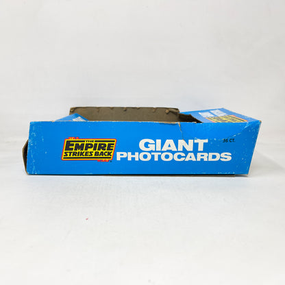 Topps Empire Strikes Back Giant Photo Cards Display Box (1980)