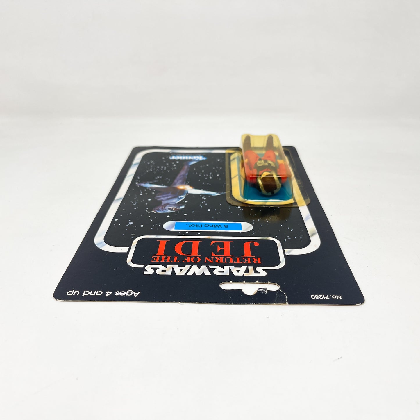 B-Wing Pilot ROTJ 77A Back - Mint on Card