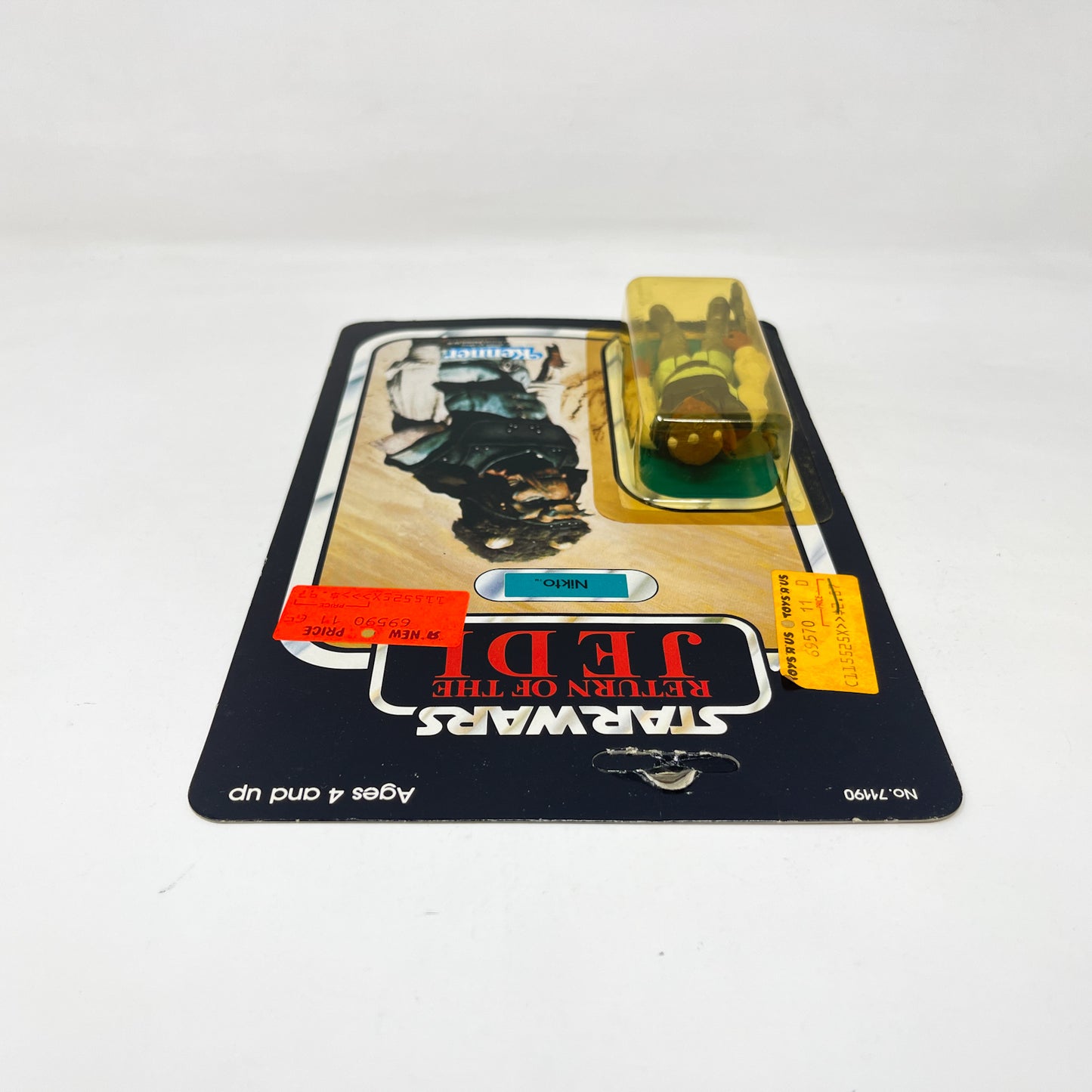 Nikto ROTJ 77-back - Mint on Card - Vintage Kenner (1983)