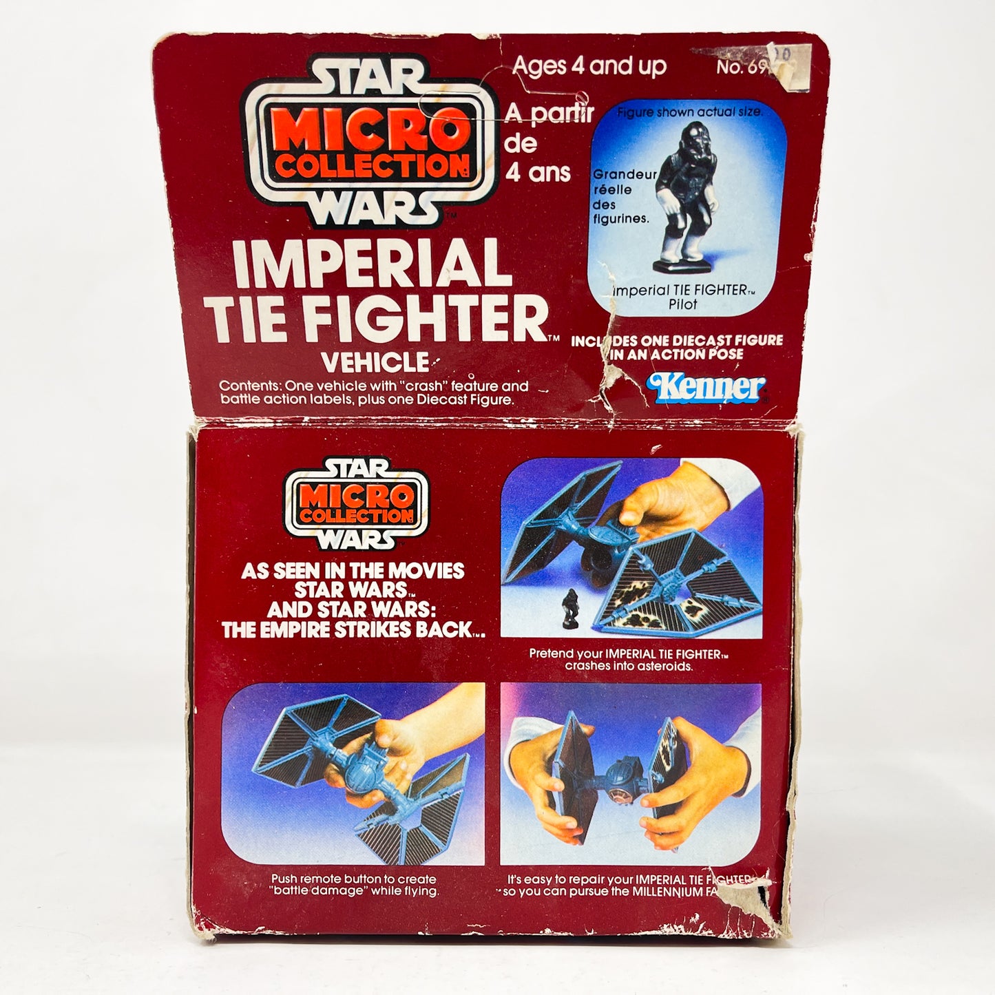 Micro Collection TIE Fighter - Canadian Box - Vintage Kenner (1982)