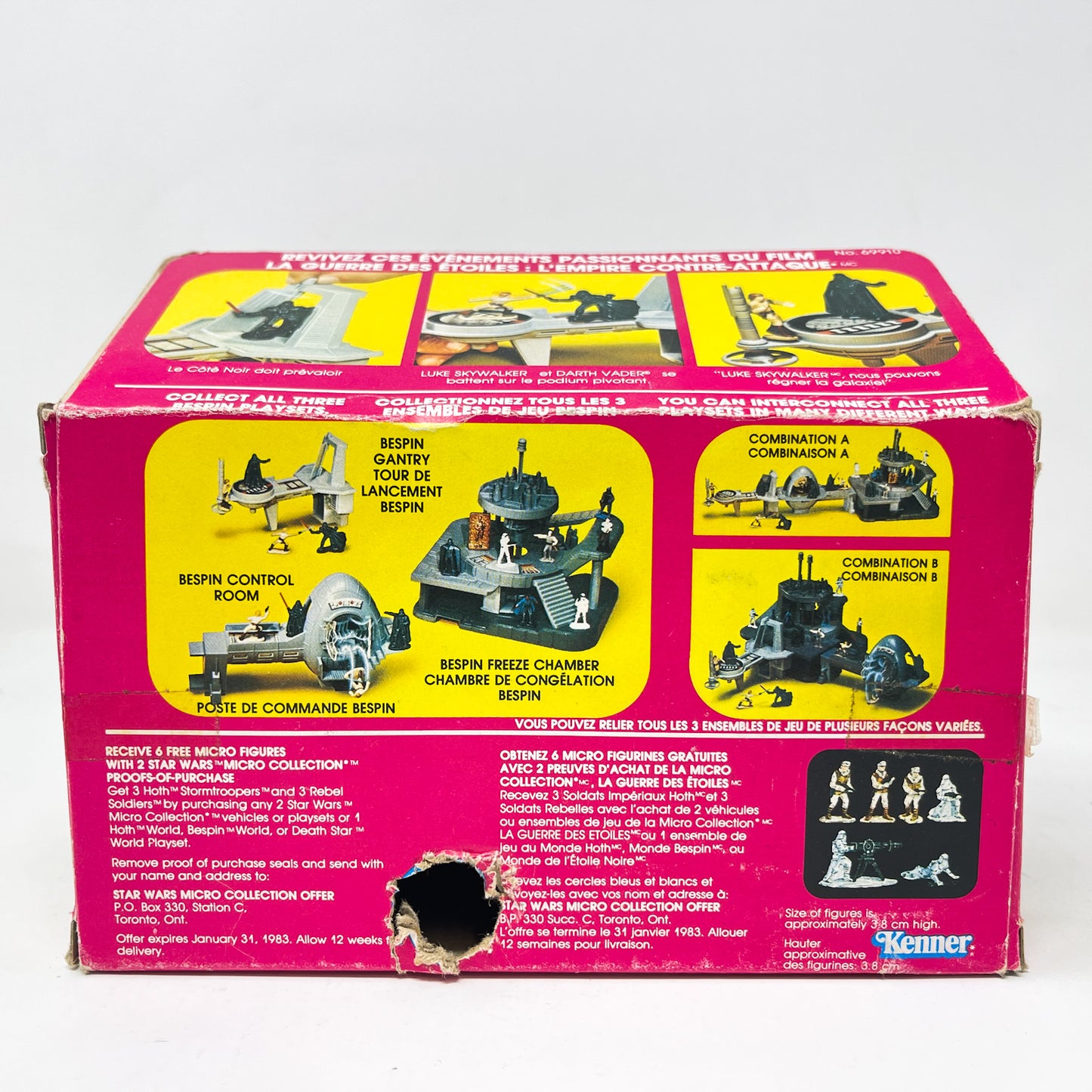 Micro Collection Bespin Gantry - Canadian Box - Vintage Kenner (1982)