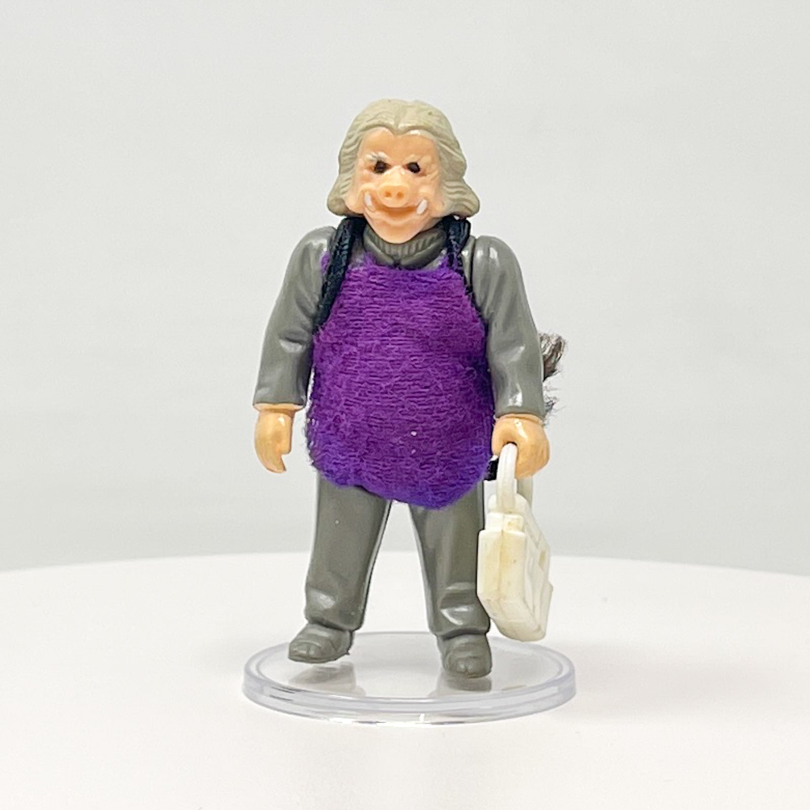 Star Wars Ugnaught アクションフィギュア Kenner Ugnaught Purple Loose Complete Vintage Star Wars Action Figure