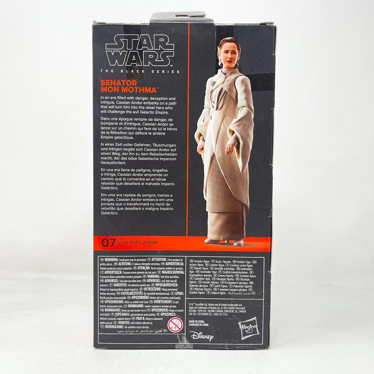 Senator Mon Mothma (Andor) AND 07 - Hasbro Black Series (2023)