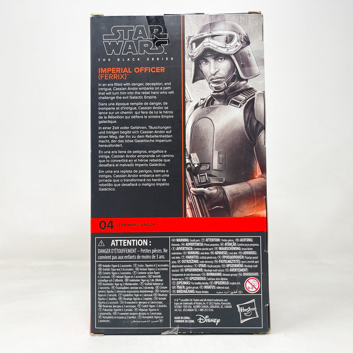 Imperial Officer Ferrix (Andor) AND 04 - Hasbro Black Series (2023)