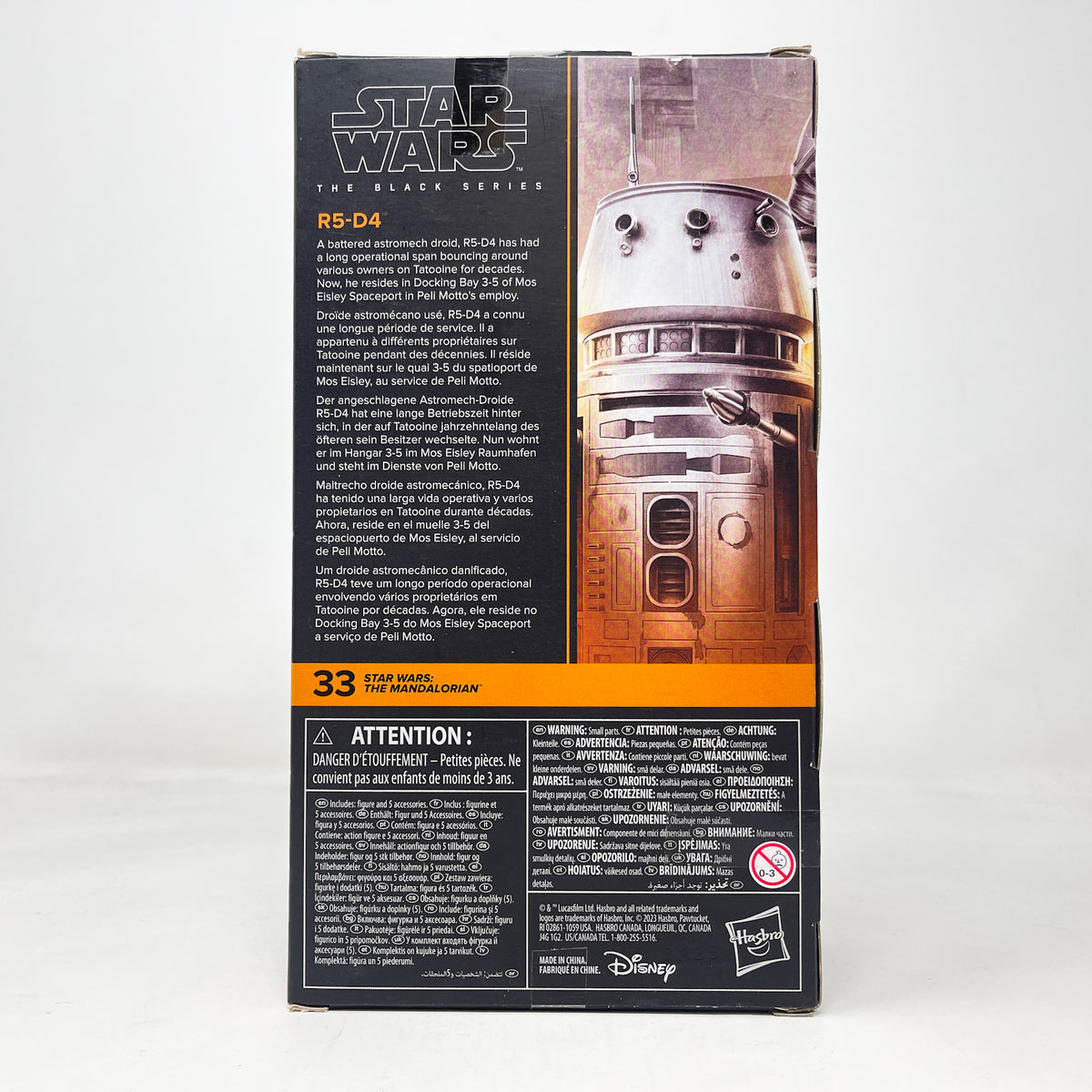 R5-D4 (Mandalorian) #33 - Hasbro Black Series (2023)